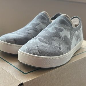 L.L. Bean Gray Camo Slip-On Loafers